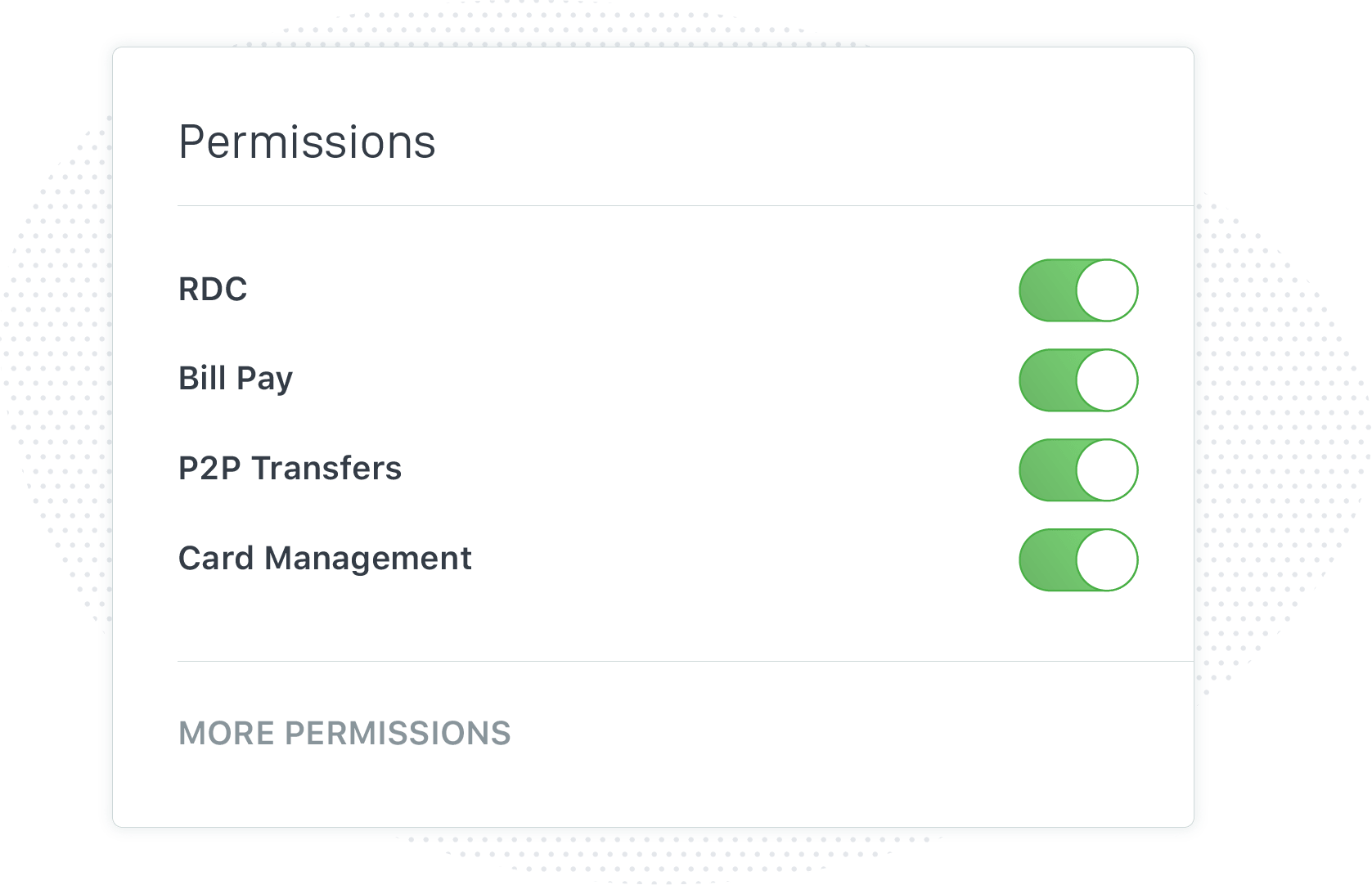 Banno People, manage user permissions