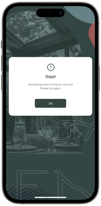 A mobile device allowing a user to select a verification method